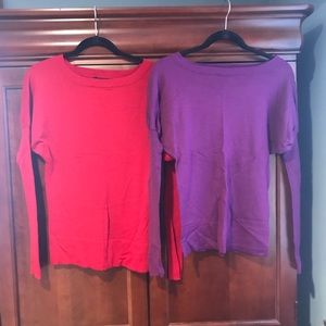 2 shirts from the limited